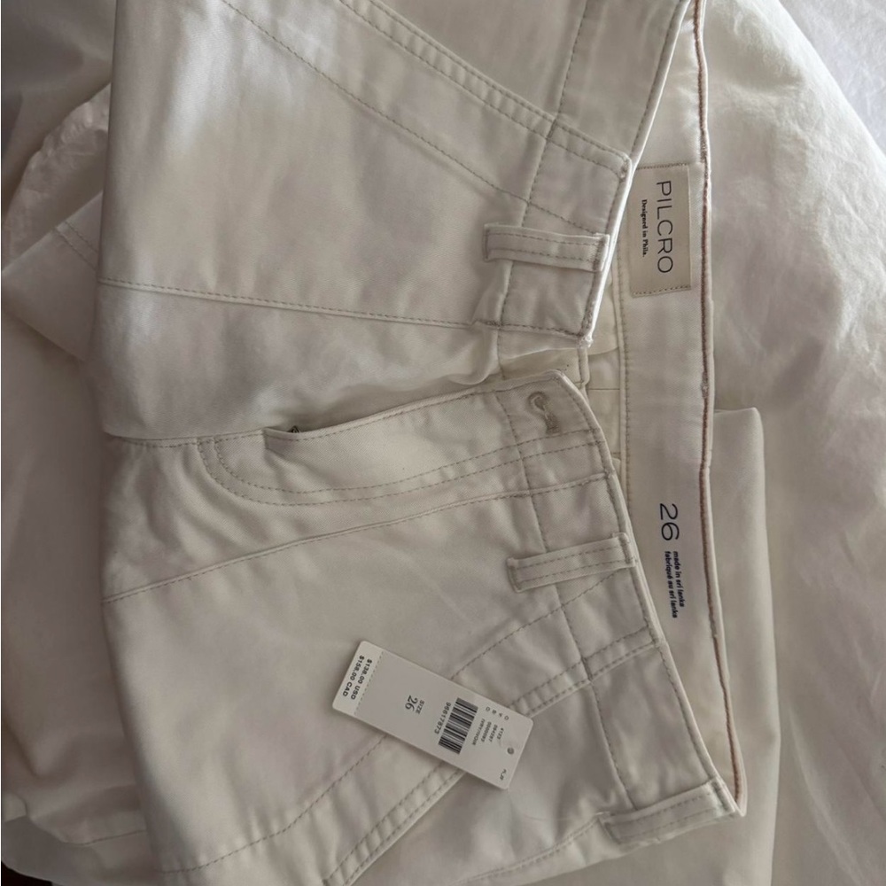 Pilcro White Jeans